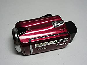 JVCケンウッド ビクター 120GBフルハイビジョンハードディスクムービー レッド GZ-HD620-R(中古品)