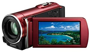ソニー SONY デジタル固定ディスクテレビカメラリコーダー CX170 赤いこと HDR-CX170/R(中古品)