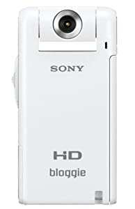 ソニー SONY モバイルHDスナップカメラ bloggie PM5K ホワイト MHS-PM5K/W(中古品)