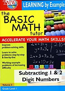 Basic Math: Subtracting 1 &amp; 2 Digit Numbers [DVD](中古品)