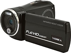 YASHICA ナイトビジョン搭載 フルハイビジョンカムコーダー ADV-518HD （33400）(中古品)