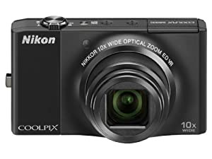 Nikon デジタルカメラ COOLPIX (クールピクス) S8000 ノーブルブラック S8000BK(中古品)