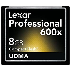 Lexar プロフェッショナル CFカード 600倍速 8GB LCF8GBCRBJP600(中古品)