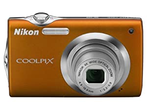 Nikon デジタルカメラ COOLPIX (クールピクス) S3000 ファインオレンジ S3000OR(中古品)