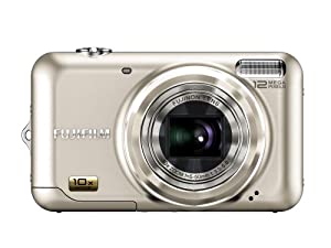 FUJIFILM デジタルカメラ FinePix JZ300G シャンパンゴールド FX-JZ300G(中古品)