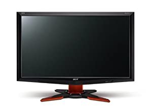 acer 23.6インチワイド液晶ディスプレイ NVIDIA 3D Vision対応 ブラック GD245HQBID(中古品)