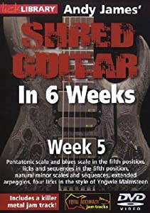 Andy James Shred Guitar in 6 Weeks: Week 5 [DVD](中古品)