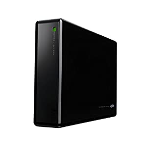 ロジテック 省電力&amp;静音仕様モデル USB 2.0 外付けハードディスク 2TB LHD-EN2000U2W(中古品)