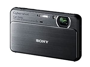 ソニー SONY デジタルカメラ Cybershot T99 (1410万画素CCD/光学x4/デジタルx8) ブラック DSC-T99/B(中古品)