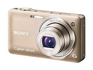 ソニー SONY デジタルカメラ Cybershot WX5 (1220万画素CMOS/光学x5) ゴールド DSC-WX5/N(中古品)