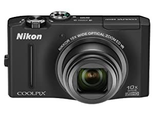 Nikon デジタルカメラ COOLPIX S8100 ノーブルブラック S8100BK 1210万画素 光学10倍ズーム 広角30mm 3.0型液晶 裏面照射型CMOS(