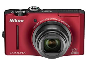 Nikon デジタルカメラ COOLPIX S8100 フラッシュレッド S8100RD 1210万画素 光学10倍ズーム 広角30mm 3.0型液晶 裏面照射型CMOS(