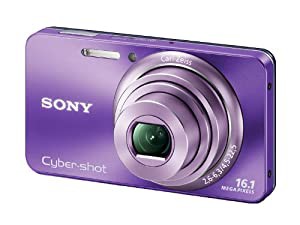 ソニー SONY デジタルカメラ Cybershot W570 1610万画素CCD 光学ｘ5 バイオレット DSC-W570/V(中古品)