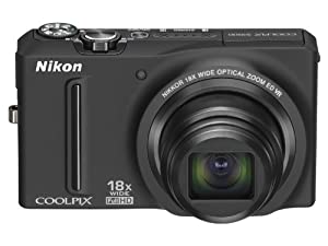 NikonデジタルカメラCOOLPIX S9100 ノーブルブラック S9100BK(中古品) 
