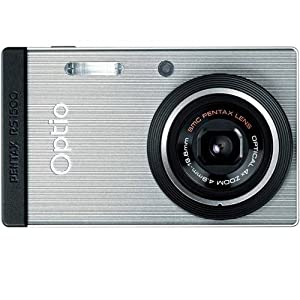 PENTAX Optio RS1500(シルバー) 1400万画素 27.5mm 光学4倍 簡単着せ替え OPTIORS1500SL(中古品)