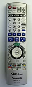 Panasonic DVDビデオレコーダー用リモコン DMR-EH50/EH60用 EUR7729KA0(中古品)