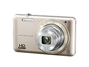 OLYMPUS デジタルカメラ VG-145 ゴールド 1400万画素 広角26mm 光学5倍ズーム 3.0型液晶 VG-145 GLD(中古品)