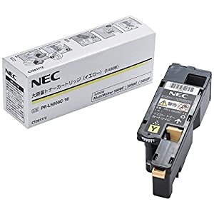 NEC PR-L5600C-16 大容量トナー イエロー(1,400枚) NE-TNL5600-16J(中古品)