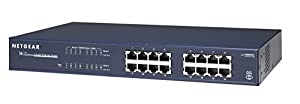 NETGEAR ラックマウント型 アンマネージ スイッチングハブ JGS516 ギガビット 16ポート 省電力設計 法人向け(中古品)