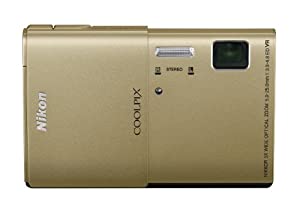 Nikon デジタルカメラ COOLPIX (クールピクス) S100 シャイニーゴールド S100GL(中古品)