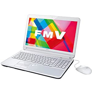 富士通 LIFEBOOK AH77/G アーバンホワイト (FMVA77GW)(中古品)