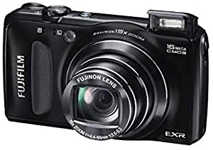 FUJIFILM デジタルカメラ FinePix F660EXR ブラック 1600万画素 EXR-CMOS 広角24mm光学20倍 F FX-F660EXR B(中古品)