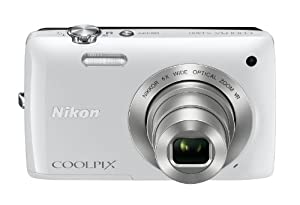 Nikon デジタルカメラ COOLPIX (クールピクス) S4300 シェルホワイト S4300WH(中古品)