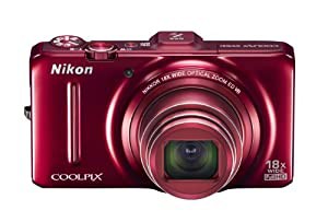 Nikon デジタルカメラ COOLPIX (クールピクス) S9300 インペリアルレッド S9300RD(中古品)