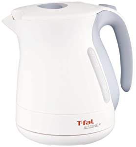 T-fal 電気ケトル ジャスティン プラス スカイブルー 1.2L KO340171(中古品)