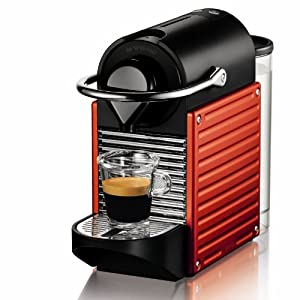 Nespresso オートタイプ PIXIE(ピクシー) レッド C60-RE-I(中古品)