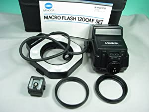 Minolta マクロフラッシュ 1200AF(中古品)