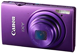 Canon デジタルカメラ IXY 430F パープル 1600万画素 光学5倍ズーム Wi-Fi IXY430F(PR)(中古品)