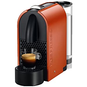 Nespresso U(ユー) オレンジ色 D50OR-I(中古品)