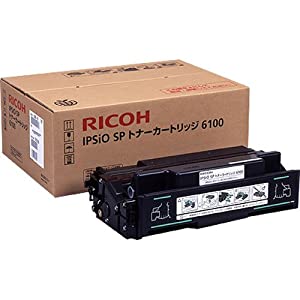 純正品 RICOH（リコー） IPSIO SP ECトナーカートリッジ 6100 / 4961311855641(中古品)
