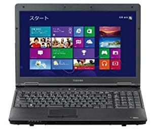 東芝 dynabook Windows8 Pro ダウングレード/Windows7 Pro Core i3 15.6型 DVDスーパーマルチ テンキー◇PB552GFBPR5A71(中古品)