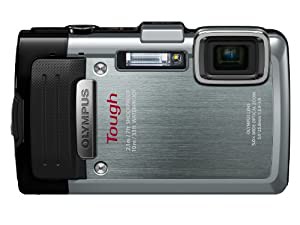 OLYMPUS デジタルカメラ STYLUS TG-830 1600万画素 裏面照射型CMOS 防水性能10m シルバー TG-830 SLV(中古品)