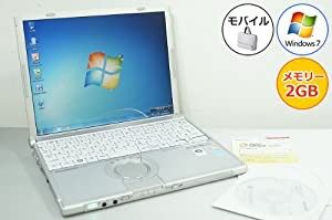 ノートパソコン Panasonic レッツノート CF-W8 Core2Duo-1.40GHz 2GB ...