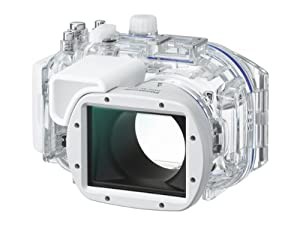 パナソニック デジタルカメラケース LUMIX TZ40用マリンケース 防水 透明 DMW-MCTZ40(中古品)