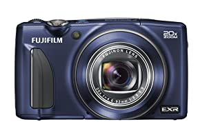 FUJIFILM デジタルカメラ F900EXR NB ネイビーブルー 1/2型1600万画素CMOSIIセンサー 光学20倍ズーム F FX-F900EXR NB(中古品)