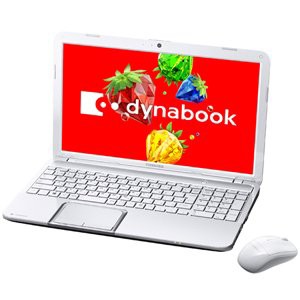 東芝 ノートパソコン dynabook T552/36HW【オリジナルモデル】(Office Home and Business 2013搭載) PT55236HBMWJ(中古品)