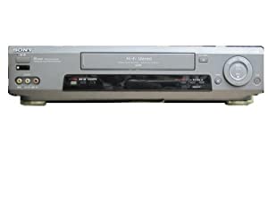 VHSビデオデッキ　ソニー　SLV-FX9　リモコン付き　一週間保証　（21840）(中古品)