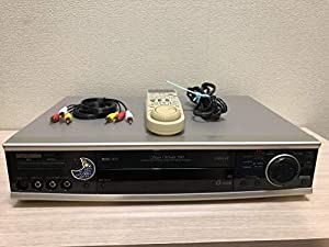 MITSUBISHI 三菱 HV-BX200 ビデオカセットレコーダー (VHSビデオデッキ VHSレコーダー) 外付け地デジチューナー対応(中古品)