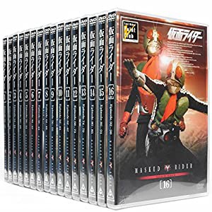 仮面ライダー　DVD全16巻セット(中古品)