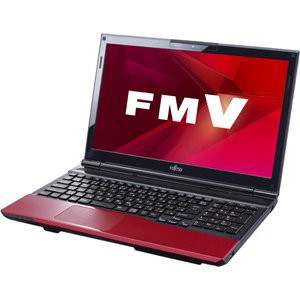 富士通 ノートパソコン FMV LIFEBOOK AHシリーズ(Office Home and Business 2013) FMVA45KR2(中古品)