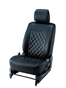 Bellezzaシートカバー ベレッツァ ワイルドステッチ【型式】ZRR70/75【年式】H19/7-H22/4 ノア/VOXY ブラックxホワイトBEWS330B3