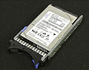 IBM eServer用 73GB 2.5inch 10000rpm SCSI 90P1301 マウンタ付(中古品)