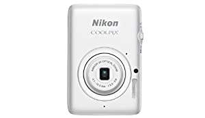 Nikon デジタルカメラ COOLPIX S02 超小型ボディー タッチパネル液晶 ホワイト S02WH(中古品)