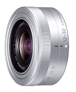 パナソニック 標準ズームレンズ マイクロフォーサーズ用 ルミックス G VARIO 12-32mm/F3.5-5.6 ASPH./MEGA O.I.S. シルバー H-FS