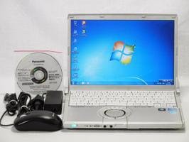 【中古】Panasonic Let's note N10 (CF-N10AWHDS) i5 2520M(2.5GHz) メモリー4GB HDD250GB 無線 Win7 リカバ付(中古品)