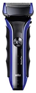 ブラウン WaterFlex メンズシェーバー 3枚刃 お風呂剃り可 ブルー WF1s(中古品)